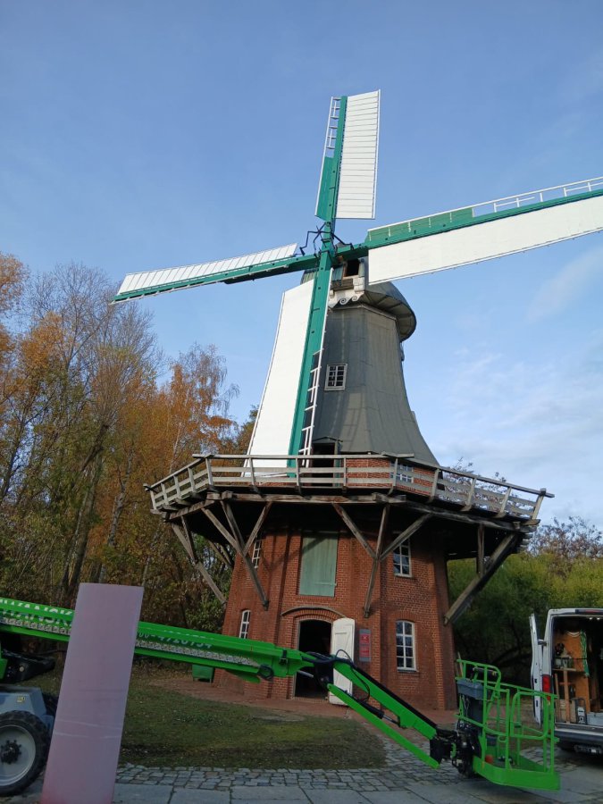 Deutsches Technikmuseum Berlin Flügelmontage