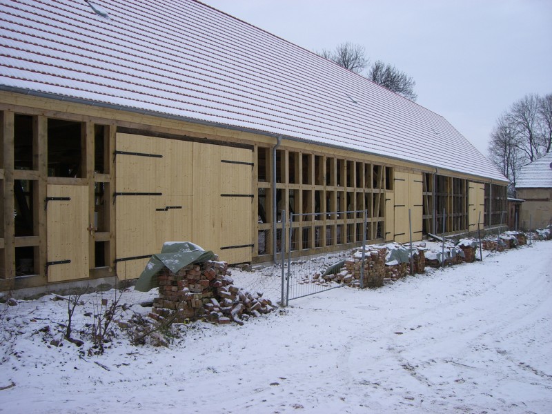 Herstellung Holztore für Gutsscheune