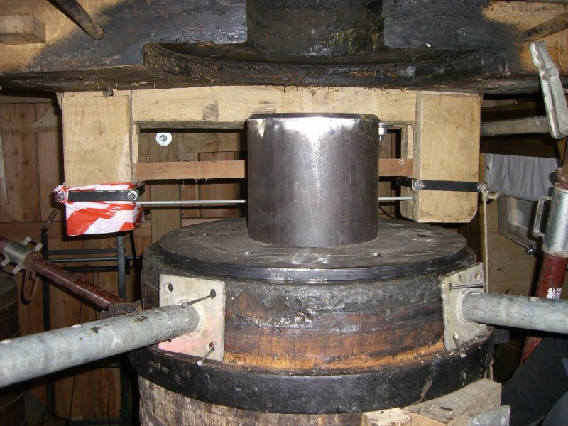 Sanierung Hausbaum-Zapfen Mühle Wettmar