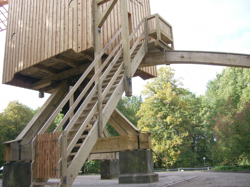Treppe und Freisitz Mühle Hannover