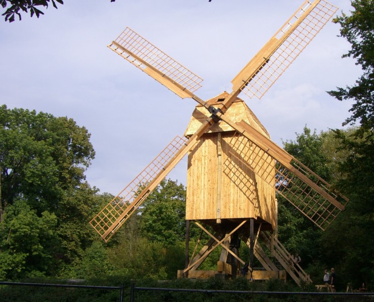 Wiedererrichtung Bockwindmühle in Hannover