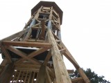 Aussichtsturm aus Lärchenholz, Klietznick