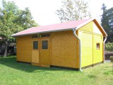 Gartenhaus in Holzbauweise